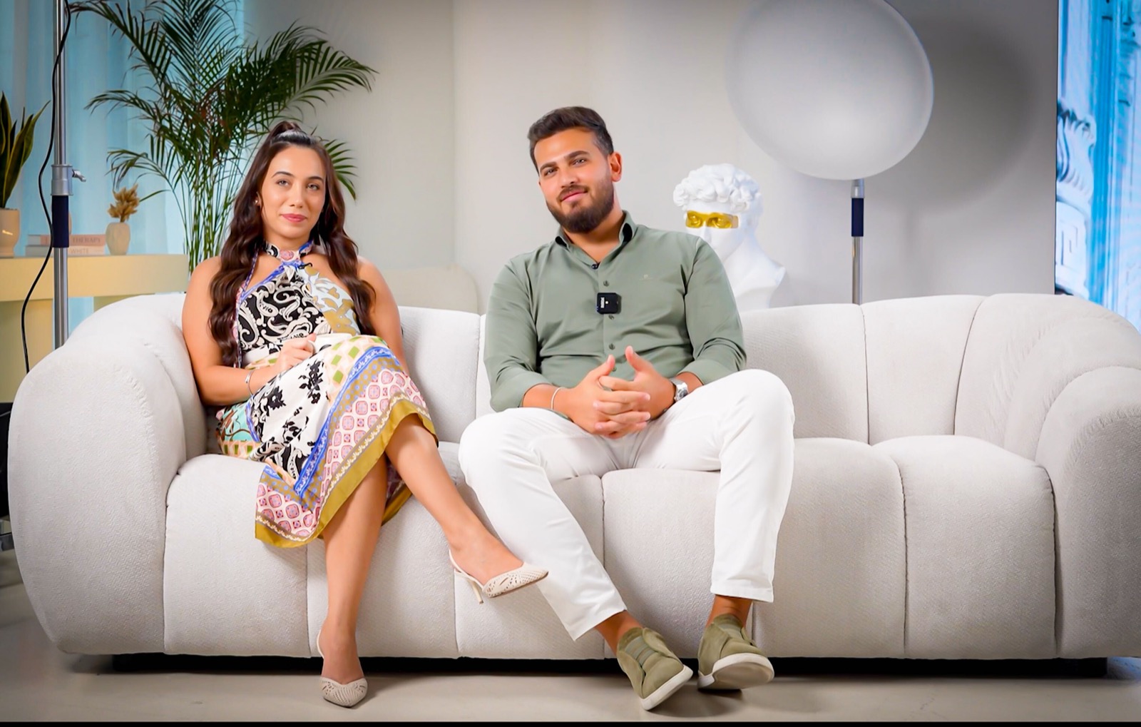 Woroud and Ahmed, founders of Buno Toast