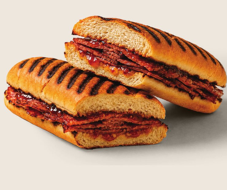Beef Salami Toast